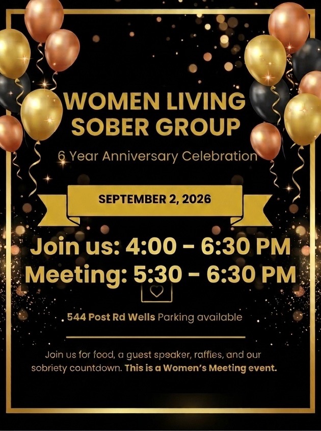 Women Living Sober Anniversary
